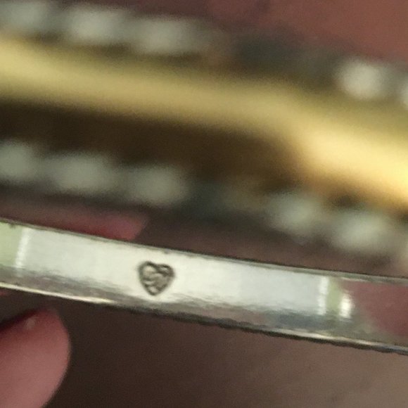 Brighton two tone bangle - Picture 2 of 4